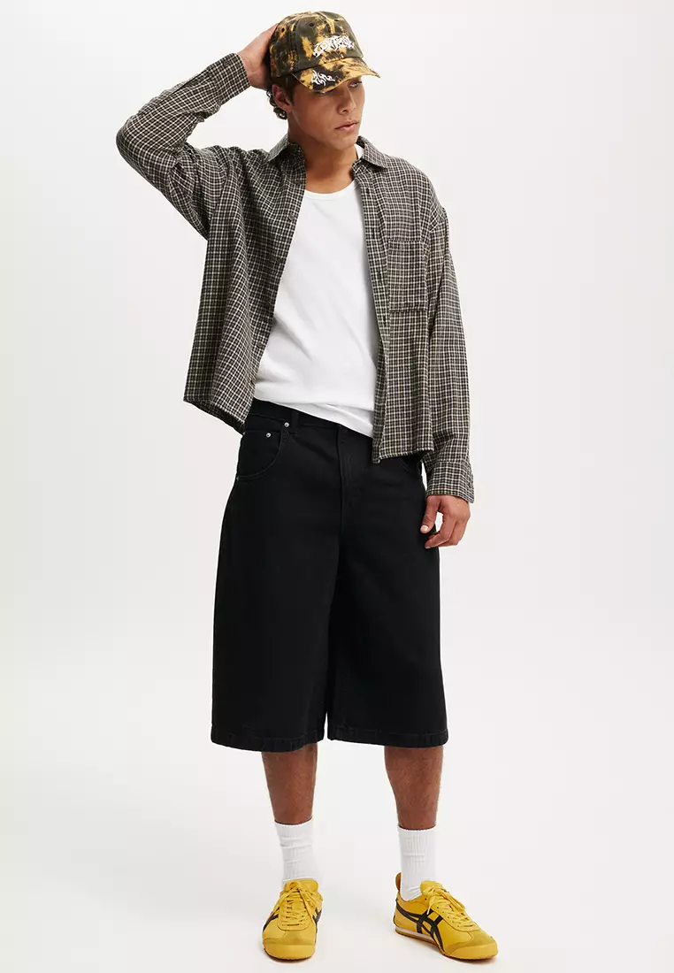 54% OFF Cotton On Y2K Super Wide Jort