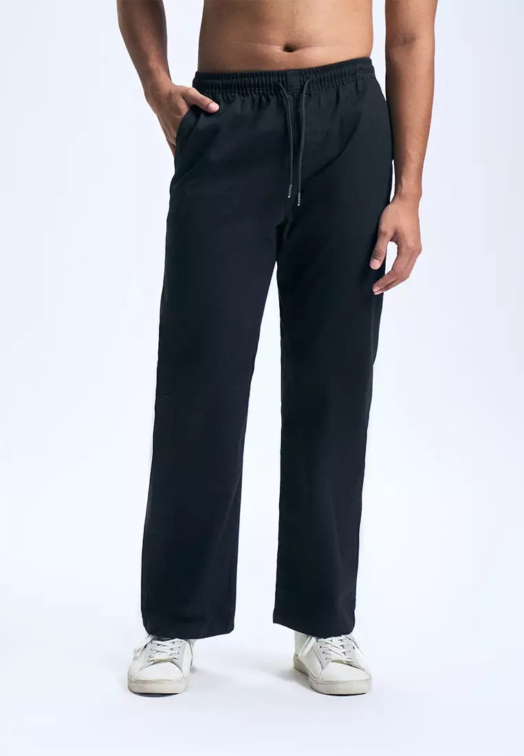 10% OFF OXGN Pull-Up Straight Pants