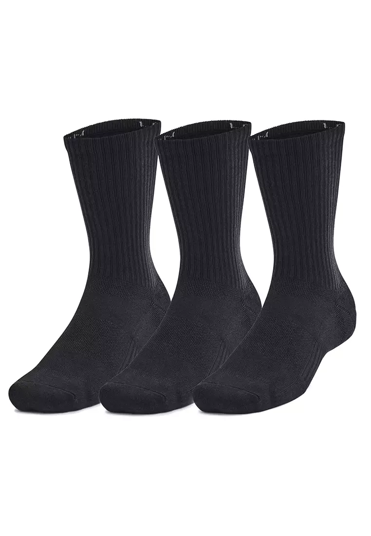 44% OFF Training Cotton 3-Pack Crew Socks