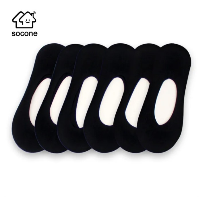 [12-piece set]Socone Hot Selling Set of 12 Pairs Women Low Cut Foot Socks, 95% polyester, 5% spandex
