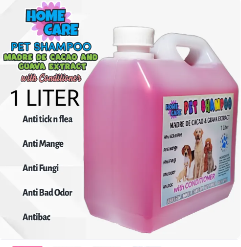 28% OFF Home Care Madre de cacao Pet Shampoo Strawberry scent - 1 Liter