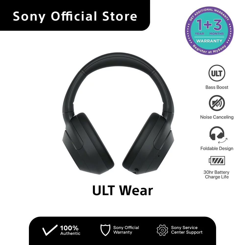 20% OFF Sony Ult Wear WH-ULT900N / WH ULT900N Wireless Noise Canceling Headset Extra Bass
