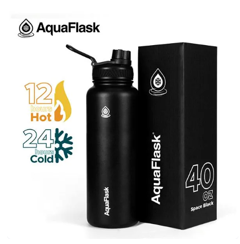 72% OFF AquaFlask (40oz) Wide mouth w/ flip cap Vacuum Insulated Stainless Steel Drinking Water Bottle