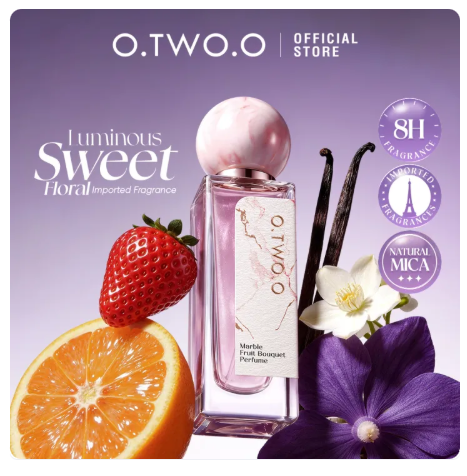 51% OFF O.TWO.O Fruit Bouquet Perfume Floral-Fruity Scent Long-Lasting Lock Scent Fragrance for Women Perfume 25ml