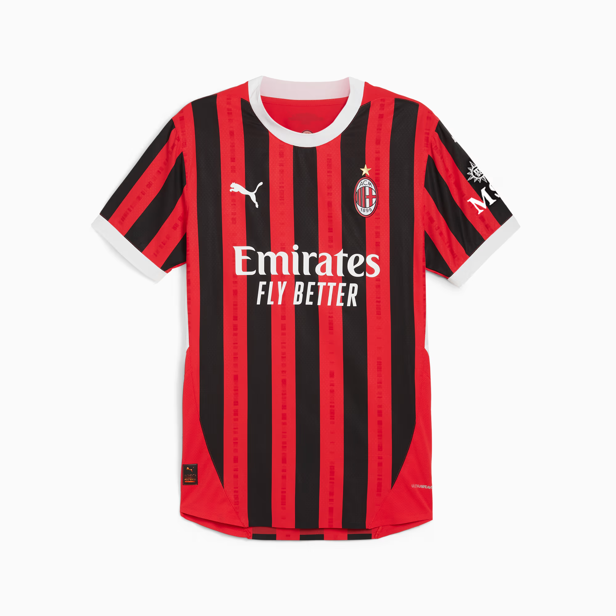 60% OFF AC Milan 24/25 Authentic Home Jersey Men