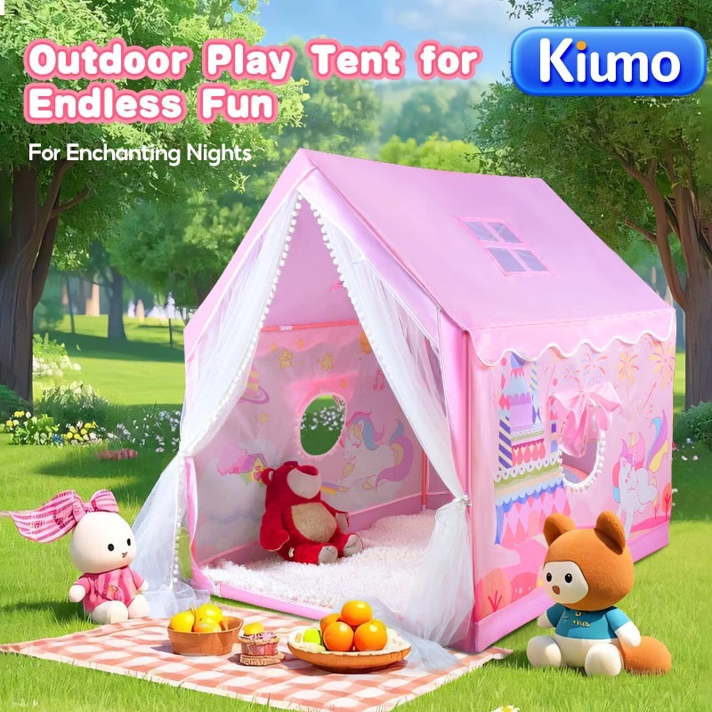66% OFF Kiumo Tent for Kids Play House Girl Play House Castle Play Tent Foldable Playtent