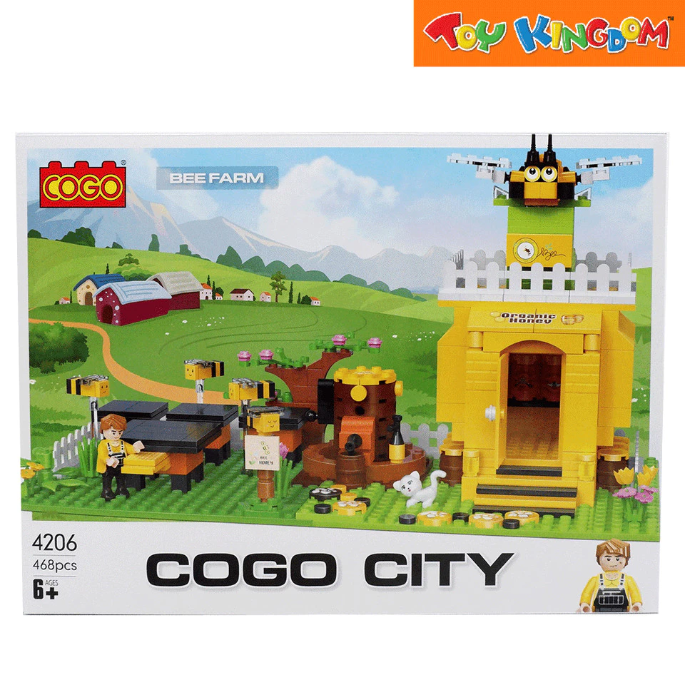 47% OFF Cogo City Bee Farm Building Blocks