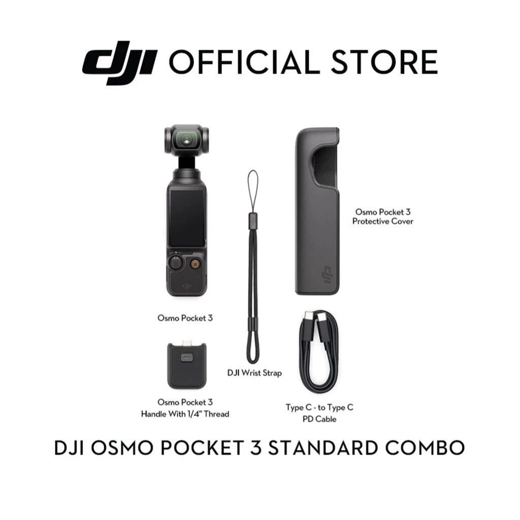 33% OFF DJI Osmo Pocket 3 - Handheld 1-Inch CMOS & 4K/120fps | 2-Inch Rotatable Screen