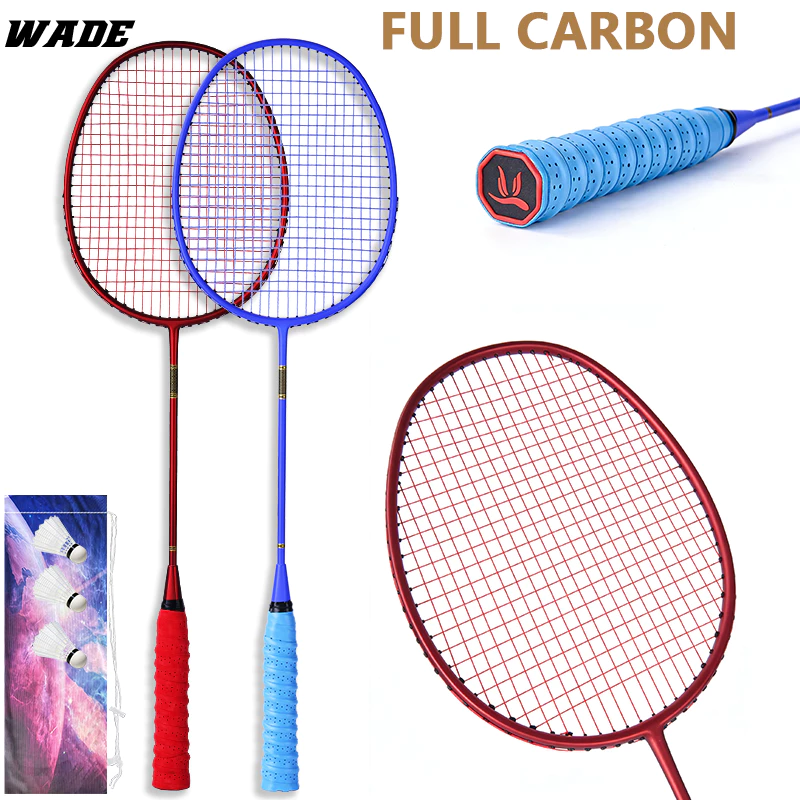 56% OFF 【Complete Set】G4 4U Full Carbon Composite Racket - Super Light & Durable | Ready at 15-20 lbs | Includes Bag & 3 Birds |