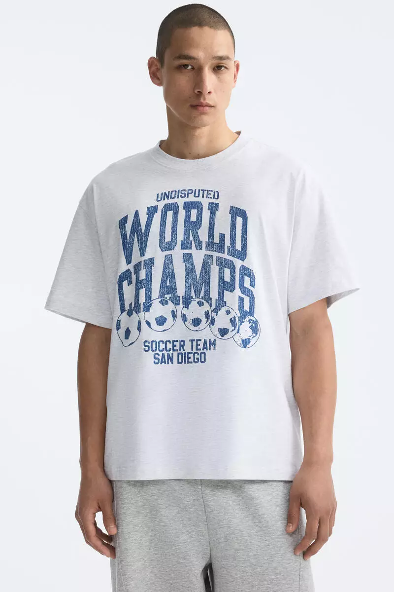 17% OFF H&M Loose Fit Printed T-shirt