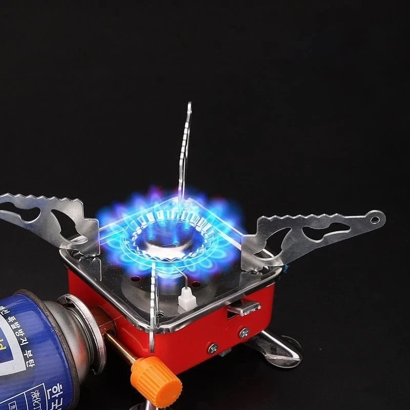 16% OFF ✅Sometimes Square Stove Camping Stove Powered Portable Card Type Camping Portable Mini Stove Butane