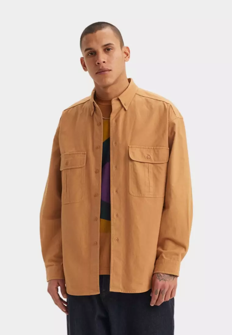 47% OFF Levi's Skateboarding Men’s Woven Long-Sleeve Shirt A0953-0011