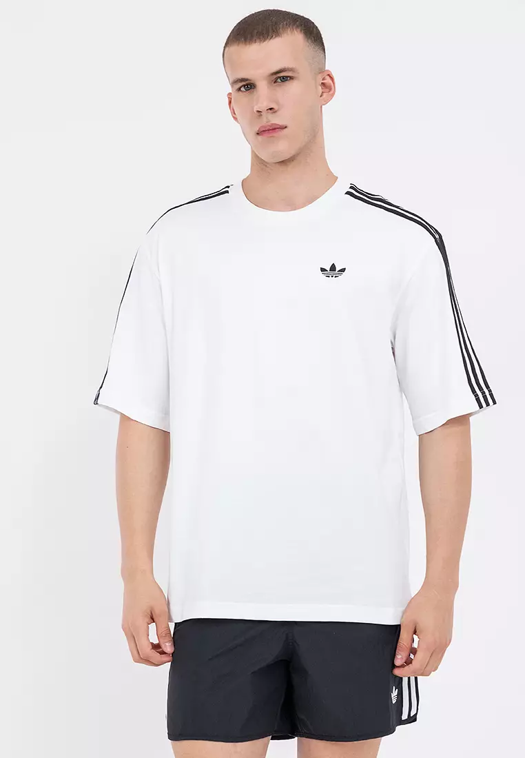 40% OFF ADIDAS Adicolor 3-Stripes Oversized T-Shirt