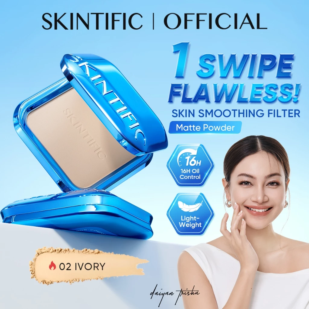 50%OFF SKINTIFIC Ultra Cover Pressed Compact Powder Full Coverage Concealer Oil Control Make up BB&CC