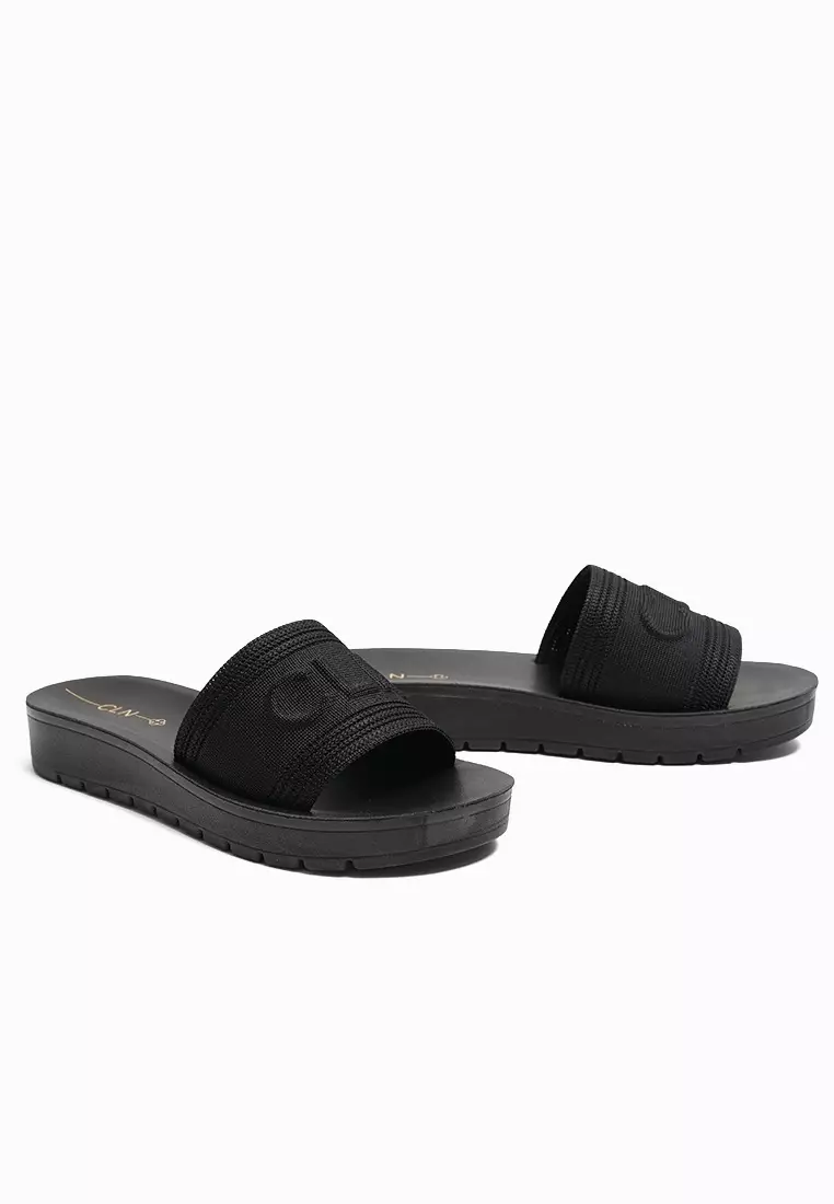 47% OFF Lettie Flatform Slides