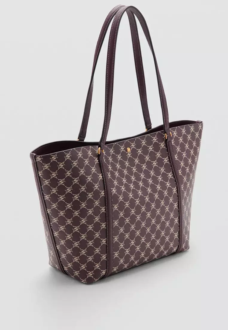 34% OFF Shopper Bag With Printed Logo