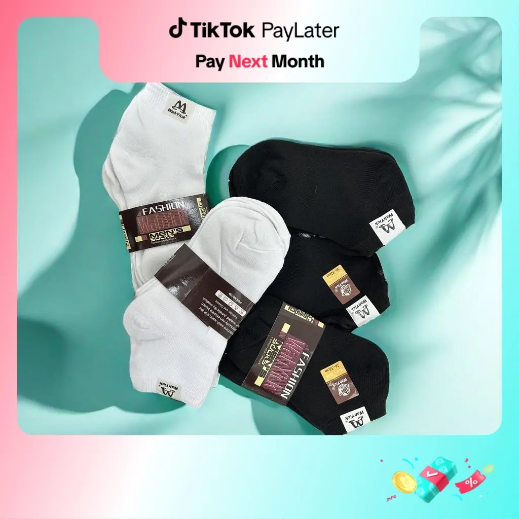46% OFF ac.shop 12 Pairs Socks High quality Cotton socks Man Womenswear Women Comfort Black Lingerie White Basic Black Lingerie Minimalist Human  Plain Beige Plain plain basic Large Medium Soft Small Fit medyas