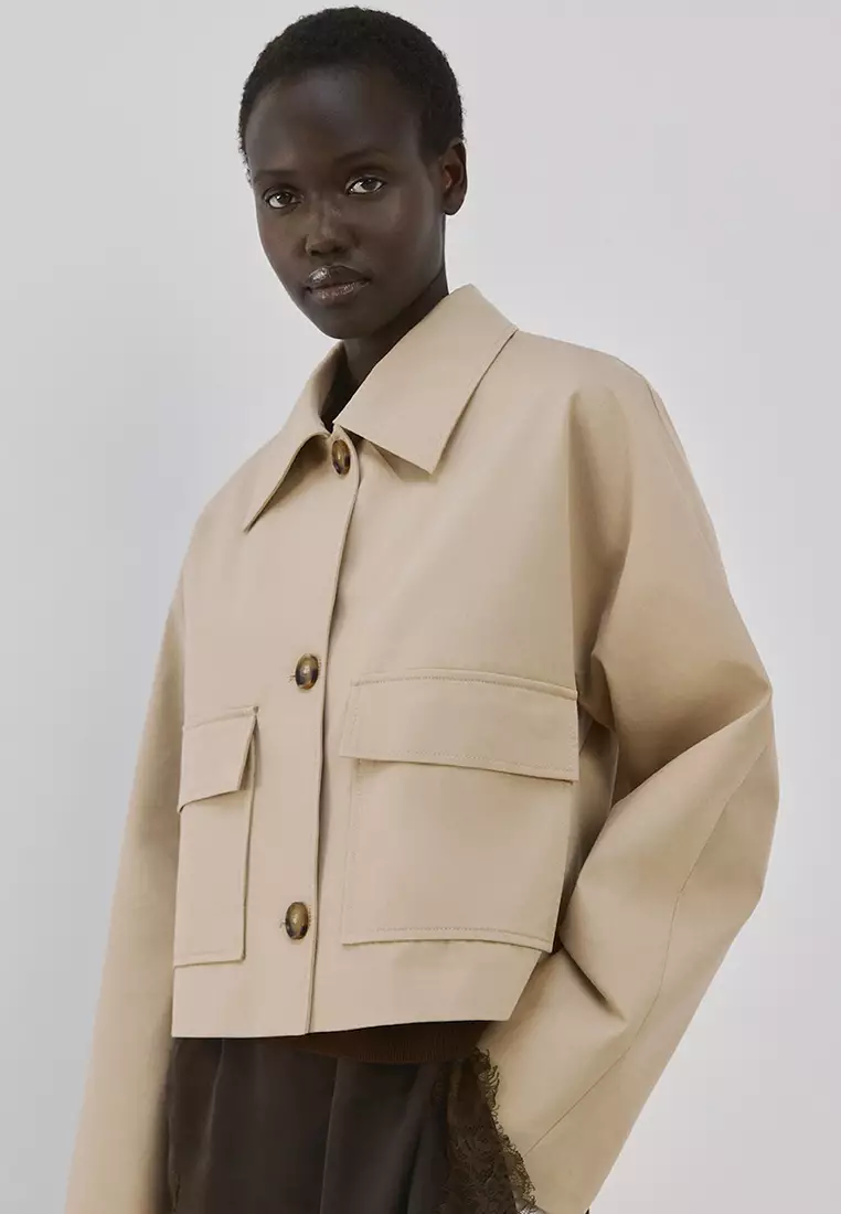 60% OFF Cotton Jacket With Pockets