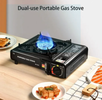 58% OFF Portable Multifunctional Gas Stove Hiking Picnic Gathering Cassette Stove