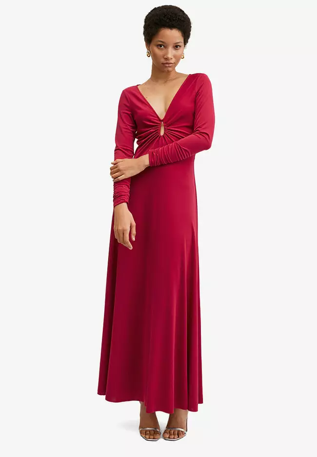 54% OFF Mango Side Slit Long Dress