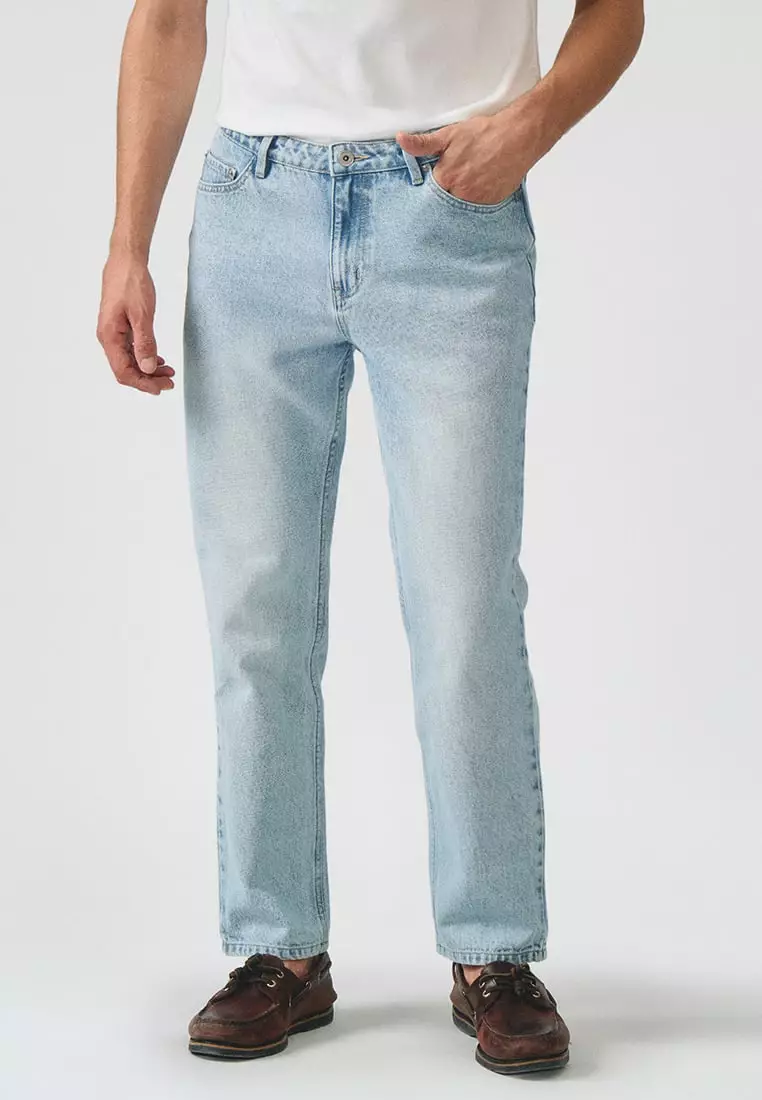 5% OFF REGATTA Slim Fit Light Wash Jeans