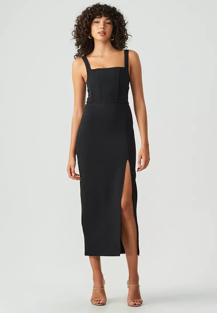 85% OFF BWLDR Sadee Midi Dress
