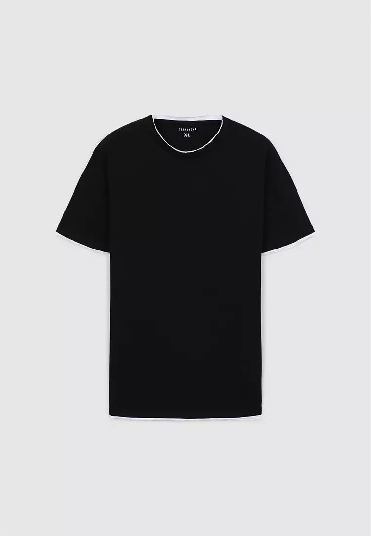 18% OFF Terranova Man Short-Sleeved T-Shirt