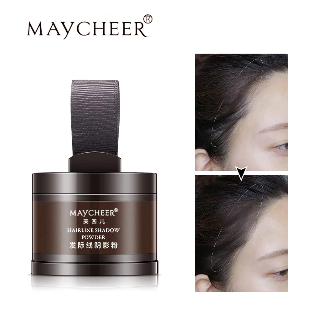 18% OFF MAYCHEER Hairline Shadow Powder for Long-Lasting Forehead Filling & Color Correcting Waterproof Hair Trim.
