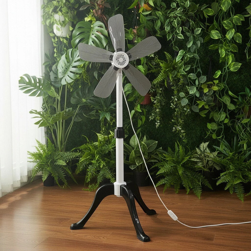 74% OFF SYCAT 5 Blades Stand Fan Family Electric Fan Clip Fan Floor Fan Cooling Fan Portale Fan Adjustable