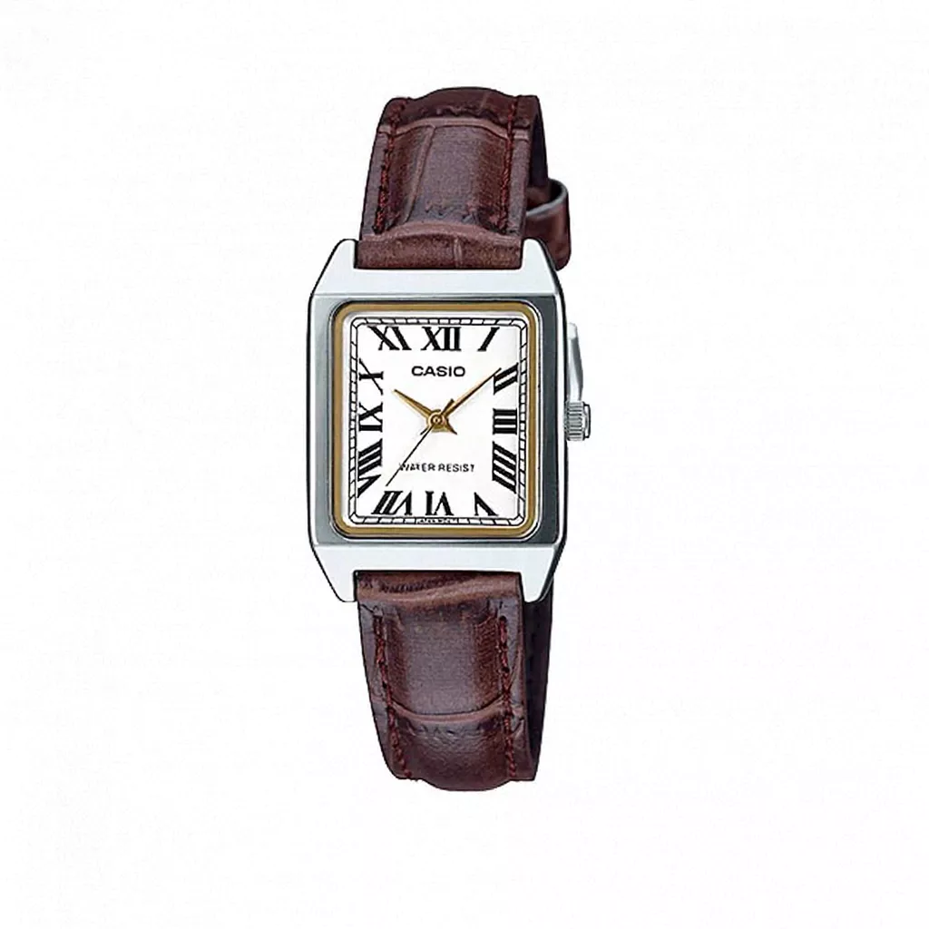 15% OFF Casio LTP-V007L-7B2 Analog Leather Strap Watch For Women