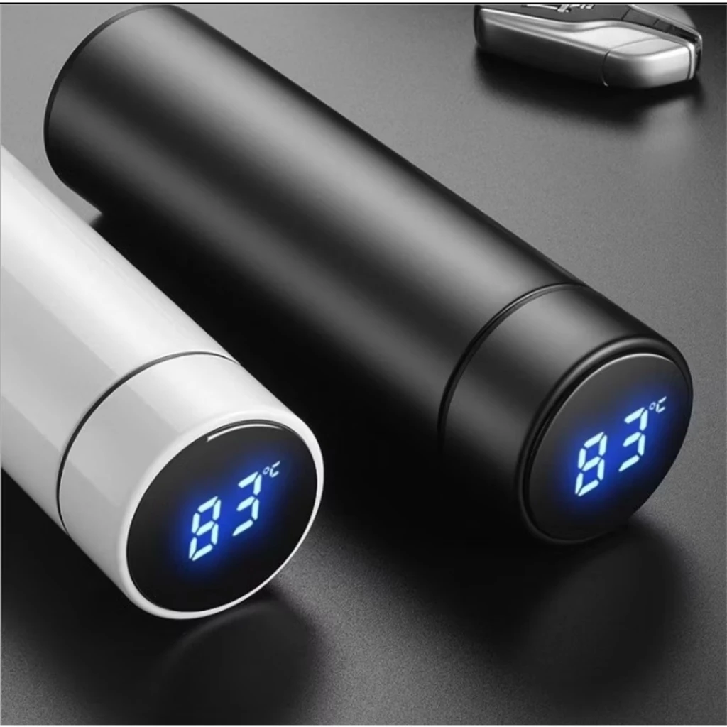 22% OFF Water Bottle with LED Temperature Display,Double Walled Vacuum Insulated Water Bottle
