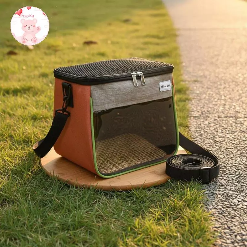78% OFF [Whbadguy] Hamster Travel Carrier Backpack Mesh Airflow Small Pet Walking Backpack Portable Transport Bag for Outdoor and Vet Use