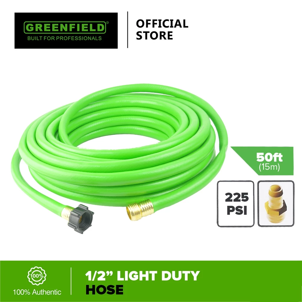 50% OFF Greenfield Light Duty Hose 1/2" X 50Ft - Lawn & Garden
