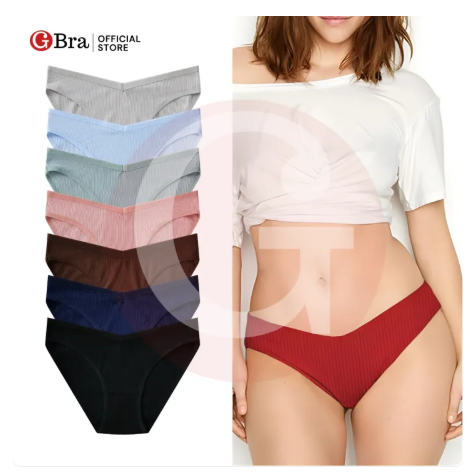 51% OFF BUY 6, TAKE 1 GBra V Shape Sexy Panty for Ladies Cotton Women Bikini Underwear Low-Waist Lingerie
