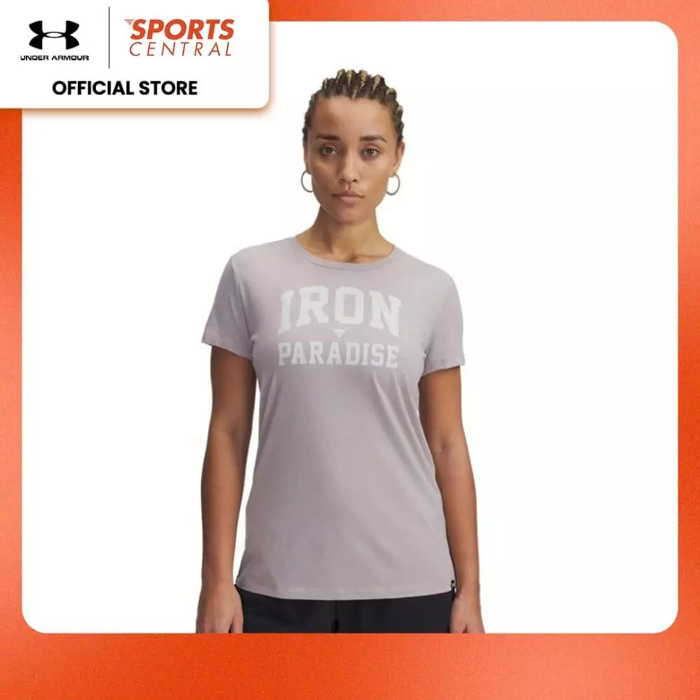 40% OFF UA Women Project Rock IP Short Sleeve | 1390086