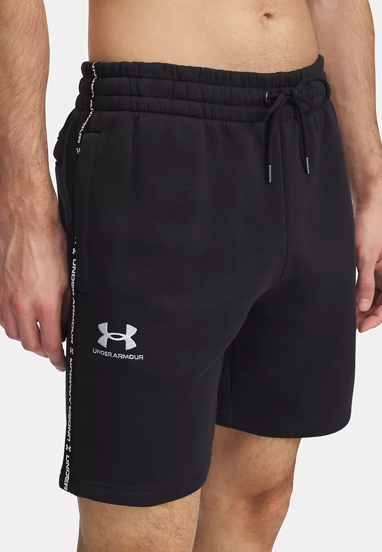 49% OFF Under Armour Icon Fleece Taping Men's 7.75" Shorts