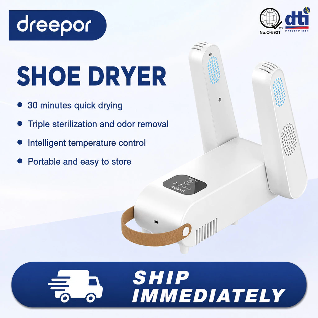70% OFF Dreepor Folding Shoes Dryer Fast Drying 360° Drying Shoe Machine Heater Deodorizing Disinfecting