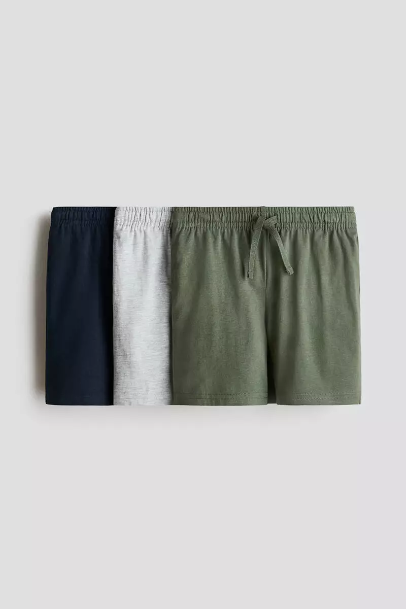 21% OFF 3-pack cotton shorts