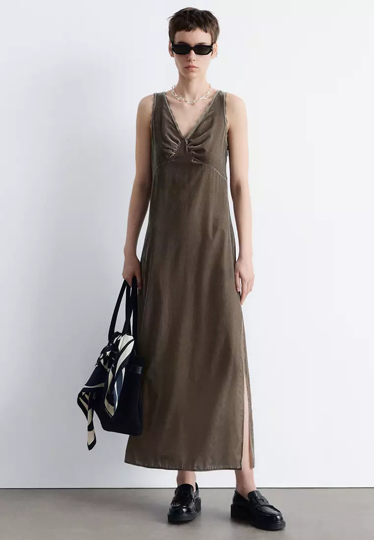 50% OFF Velvet Maxi Dress