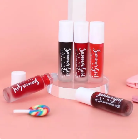 88% OFF Korean Summer Girl Sweet Sugar Lollipop Lip and Cheek Gel Lip Tint