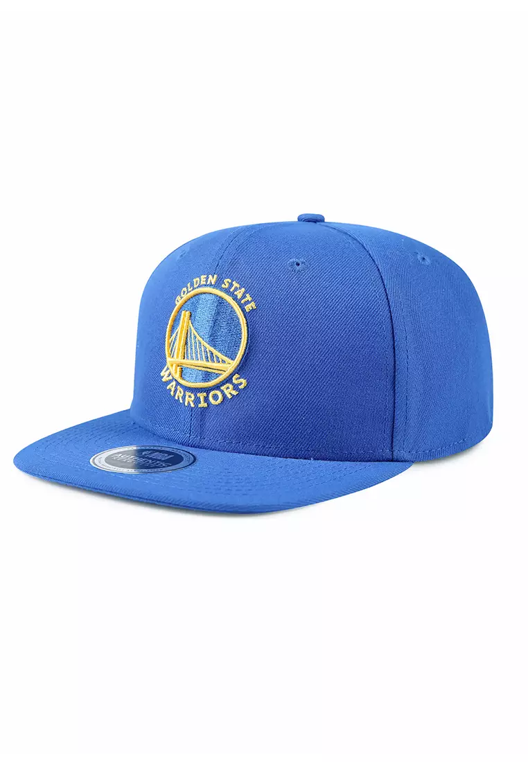 44% OFF Logo Embroidery Golden State Warriors Mens Flat Flexfit Cap