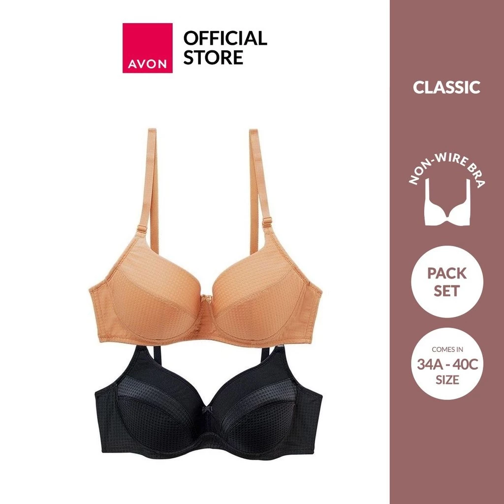 35% OFF Avon Classic | Almira Basic Bra (2 pcs Bra Set) | Women's