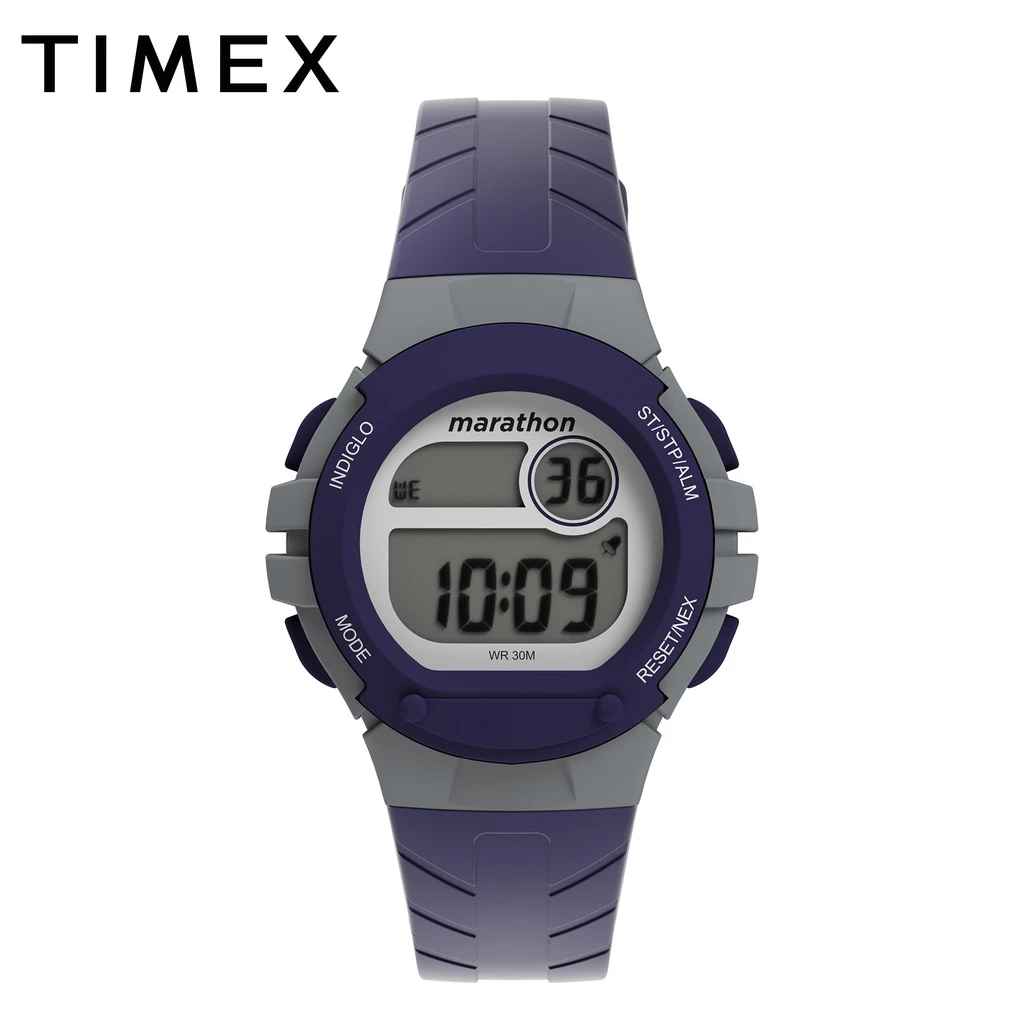 70% off Timex Marathon Purple Resin Digital Watch For Women TW5M32100 SPORTS