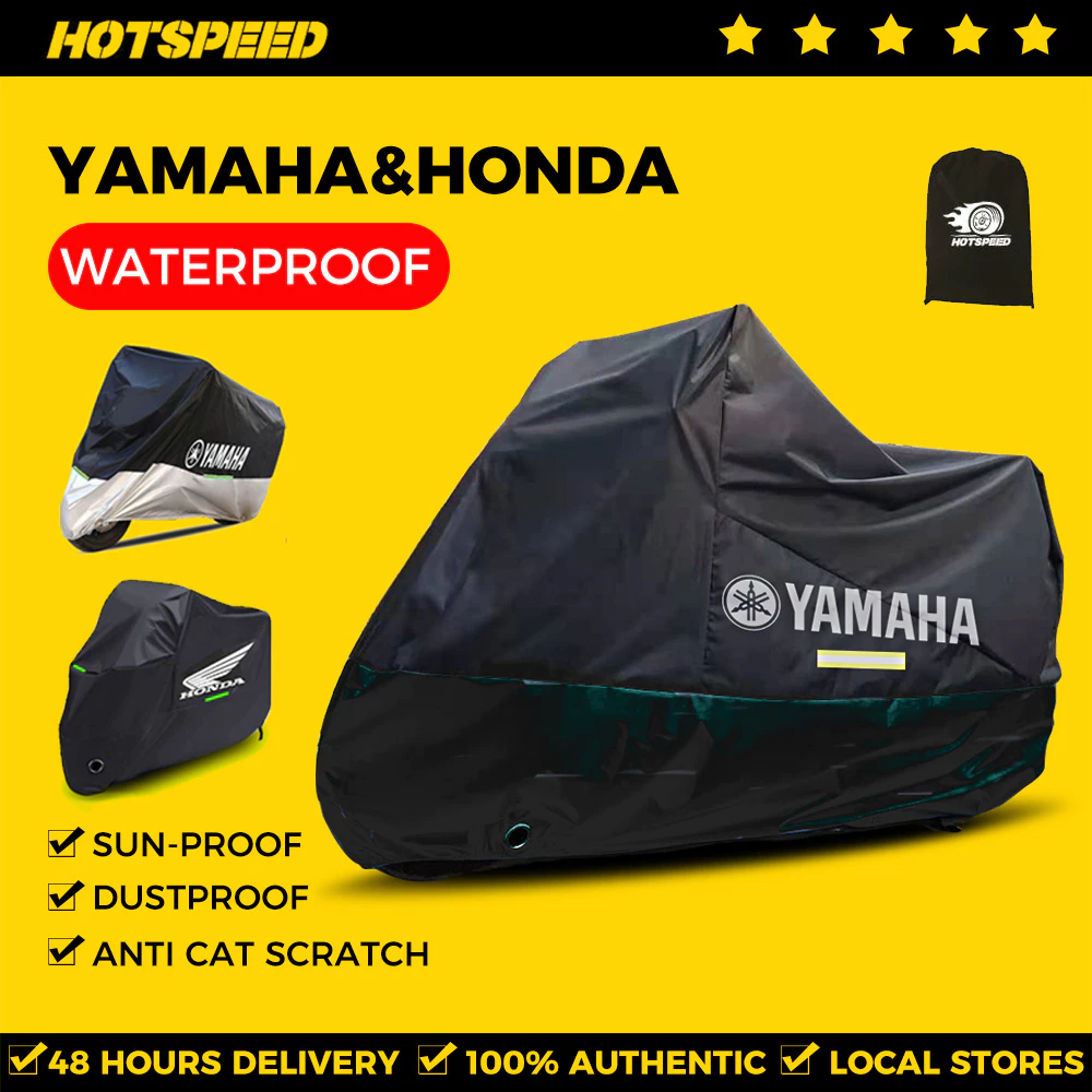 51% OFF HOTSPEED Motorcycle Cover Waterproof For Honda Click 125i Yamaha Mio Rain Cover