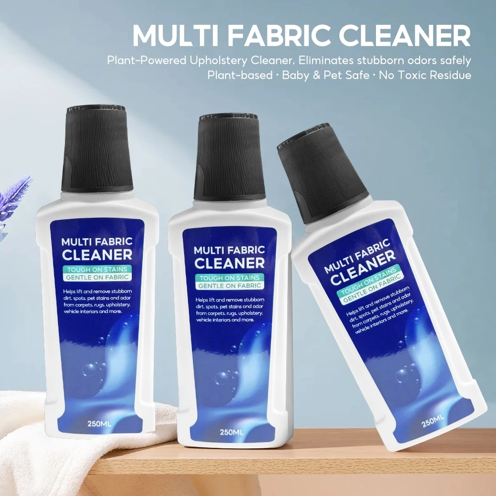 47% OFF [NEW] 250ml Portable Deep Clean Multi-Fabric Cleaner Powerful Stain Removal Gentle on Fabric