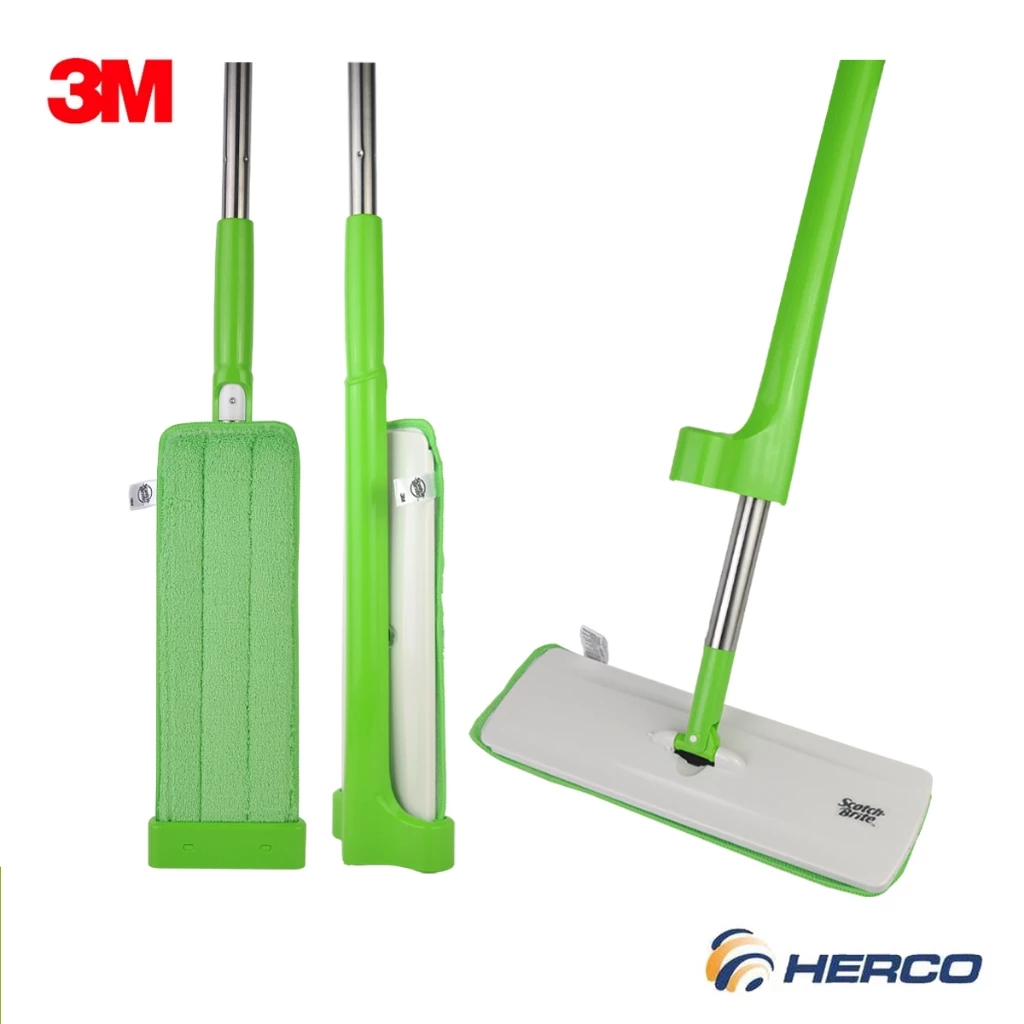 30% OFF 3M Scotch Brite Hands Free Mop Starter Kit Green