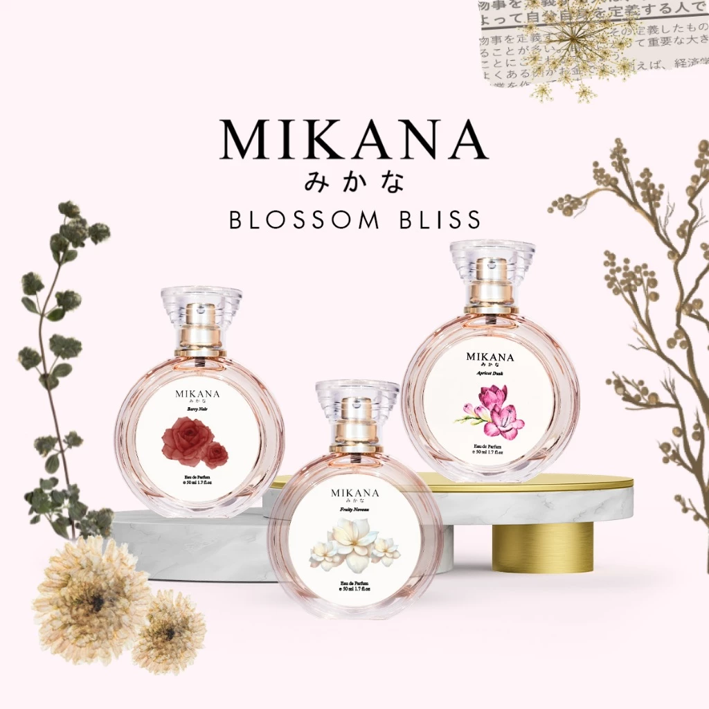 75% OFF Mikana Blossom Bliss Perfume Collection Fragrance oil based cologne for woman 50ml women body mist