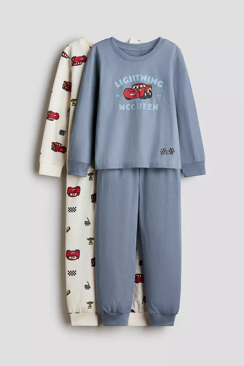 20% OFF 2-pack printed cotton pyjamas