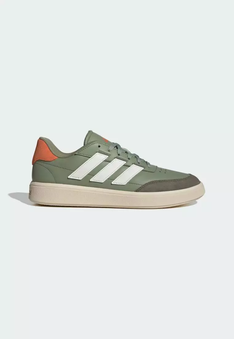 30% OFF ADIDAS Lifestyle Courtblock Shoes Men Green IH1711