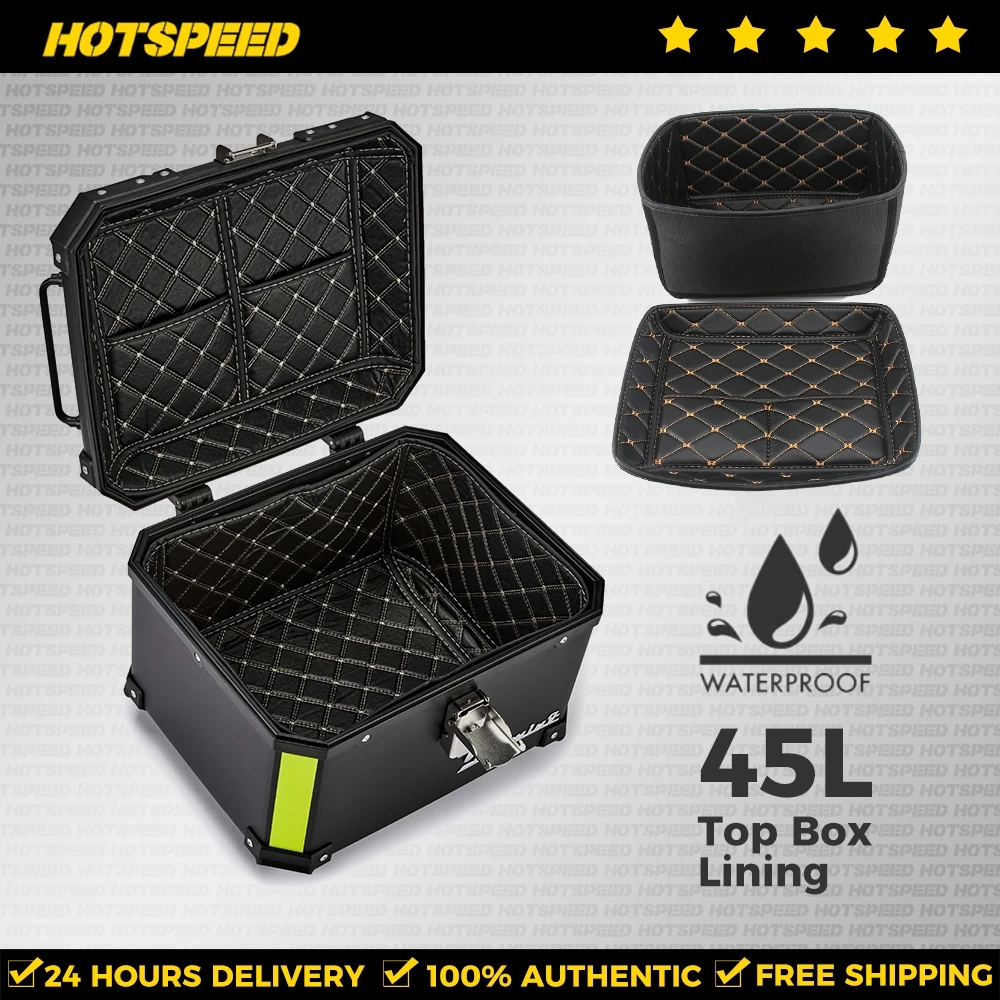 59% OFF HOTSPEED 45L Top box Lining For Motorcycle Backrest Liner Pad Storage Toolbox Inside Accessories